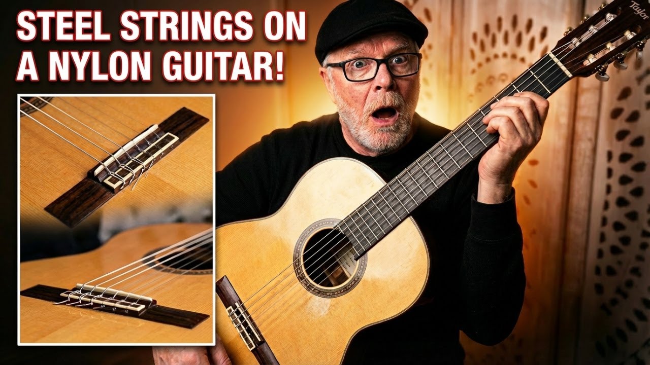 I Put Steel Strings on a Nylon Guitar – Here's What Happened