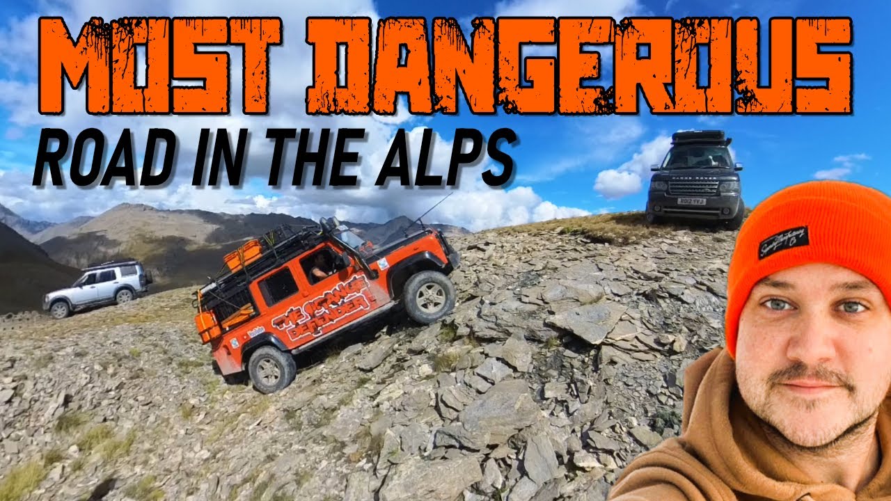 Najbardziej NIEBEZPIECZNA trasa terenowa w Europie | Terenowe tereny 4x4 w Alpach | Monte Jafferau