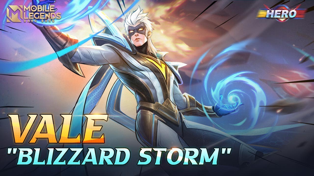 Vale New Skin | Blizzard Storm | Mobile Legends: Bang Bang