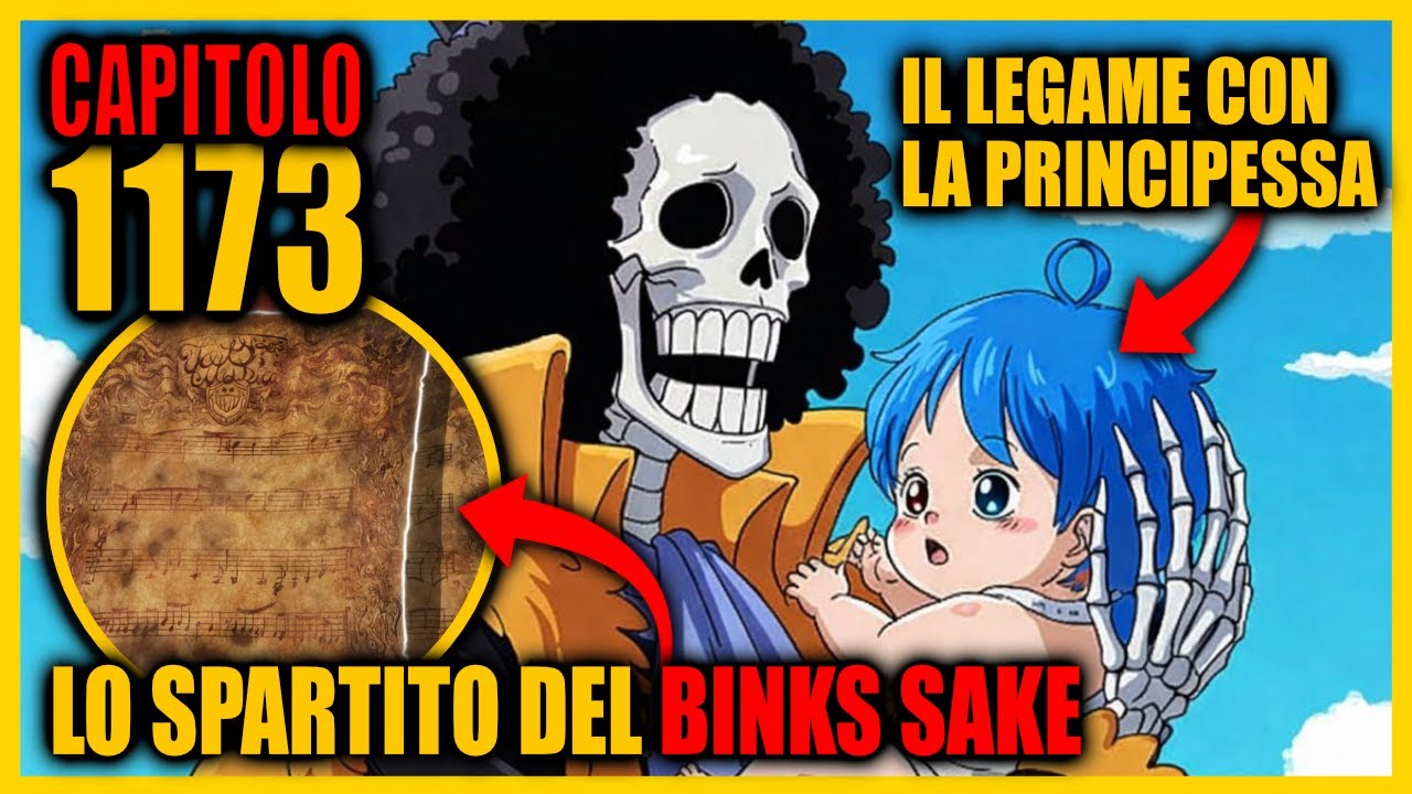 IMU È NEI GUAI! BROOK E GUNKO IL SEGRETO DEL BINKS SAKE | One Piece capitolo 1173 spiegato e teoria