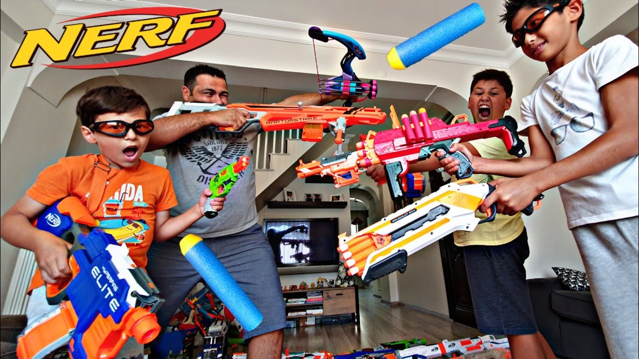 Nerf savaşı Büyük Kapışma | Nerf War