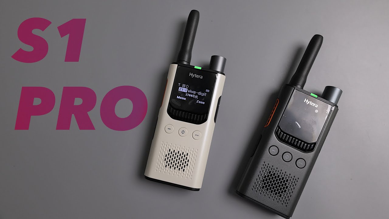 Радиостанции Hytera S1 PRO. Компактная DMR рация с USB type C