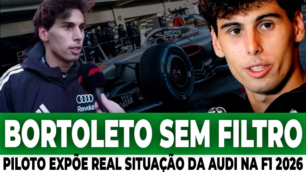 🚨BORTOLETO FAZ JOGADA DE MESTRE, Revela VERDADE sobre Audi, cutuca Mercedes e faz ALERTA aos fãs!