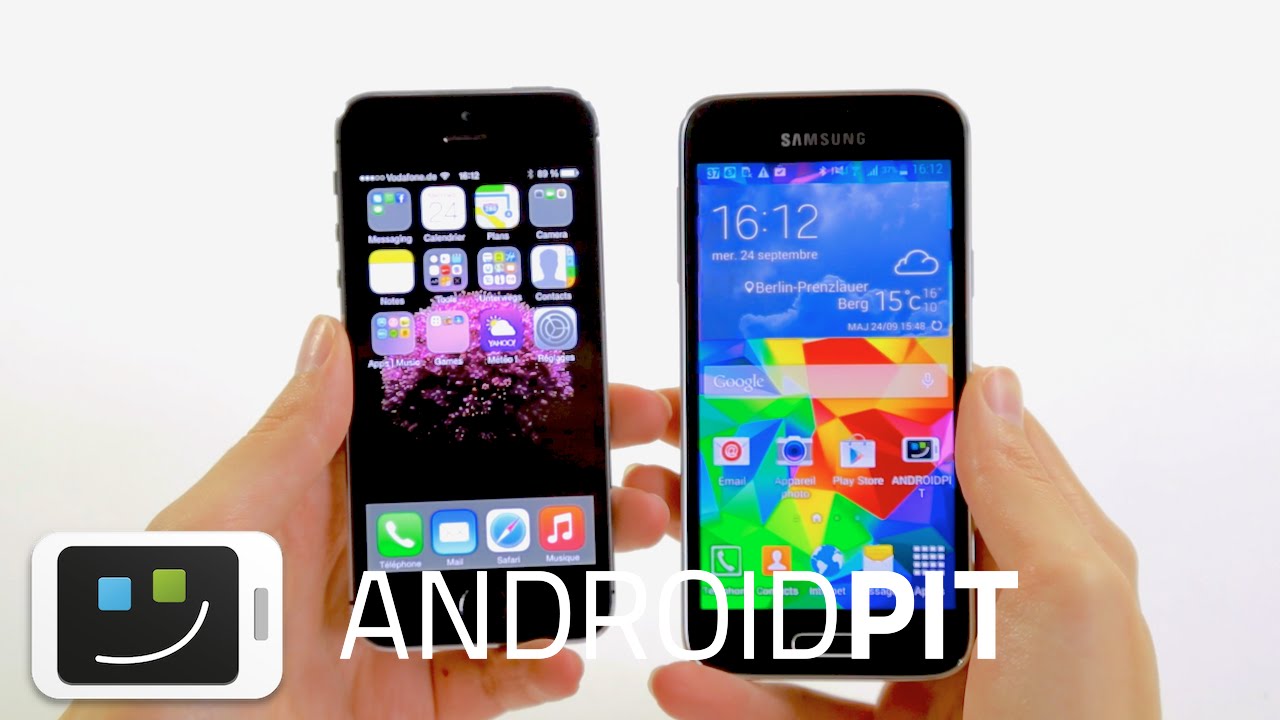 Galaxy S5 mini vs iPhone 5s : test comparatif complet