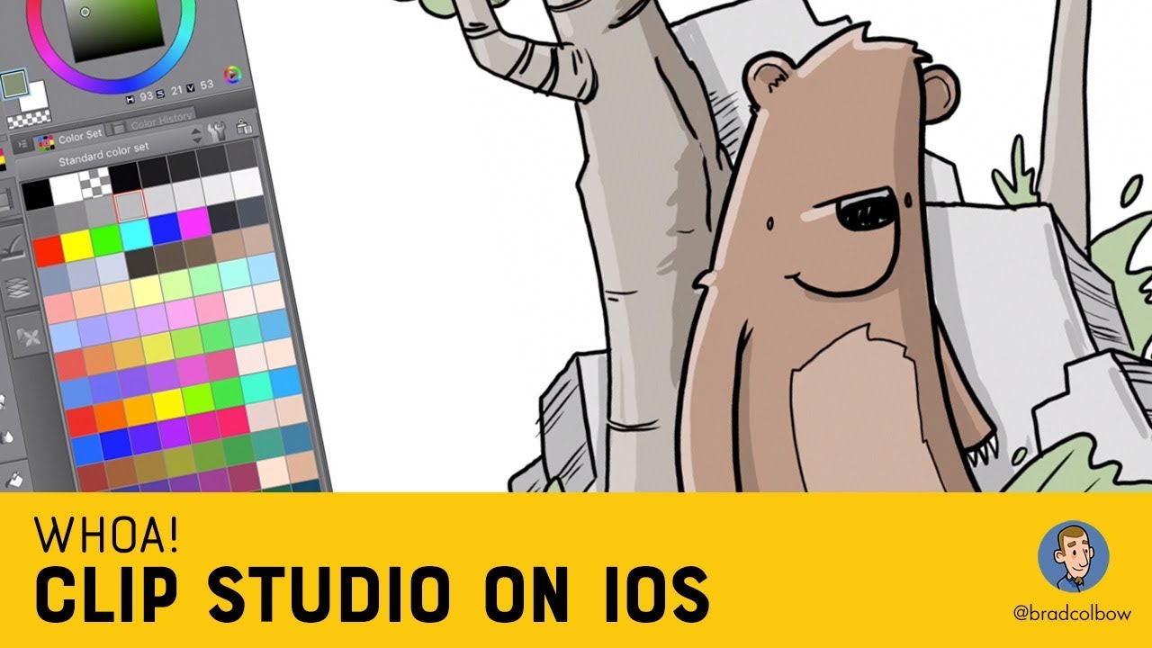 Whoa! Clip Studio on the iPad!