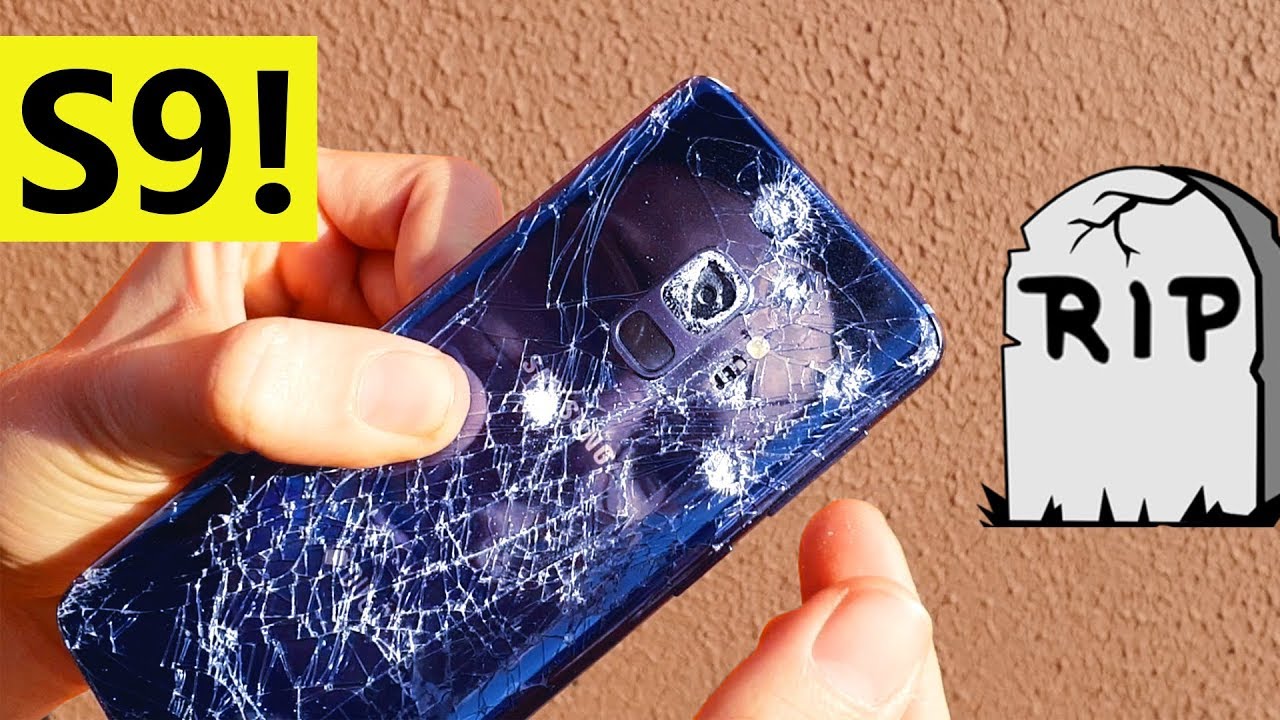 Test de DESTRUCCIÓN del Galaxy S9 - CUCHILLO, CAÍDAS Y MARTILLO