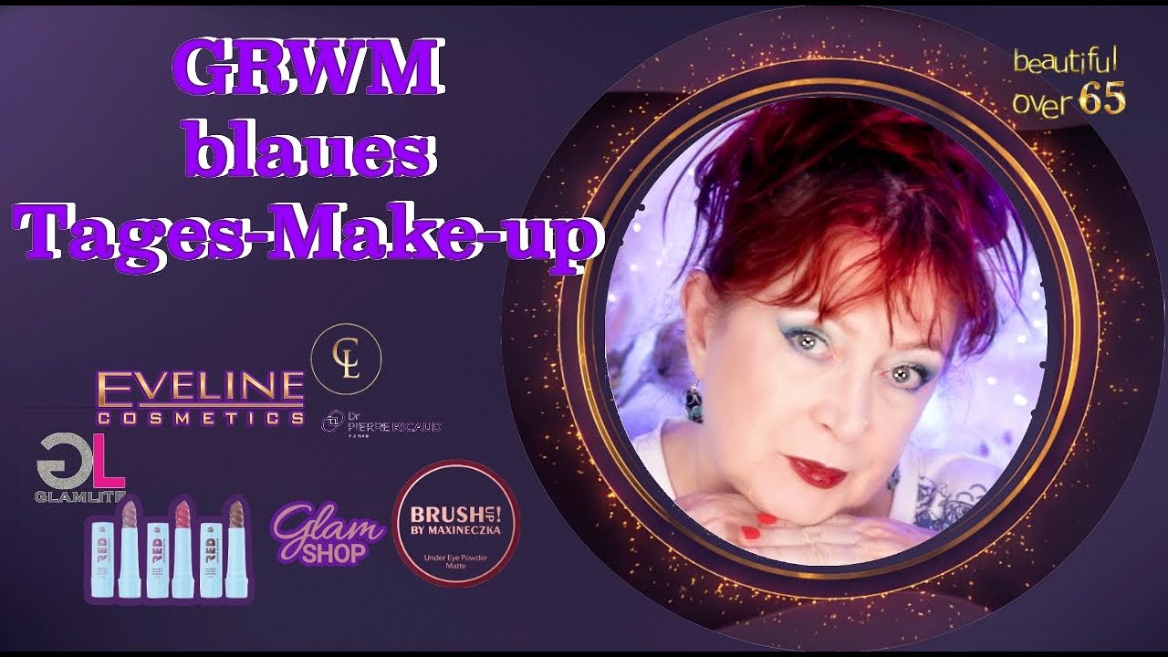 GRWM blaues Tages-Make-up - Glamlite Cosmetics - Glam Shop
