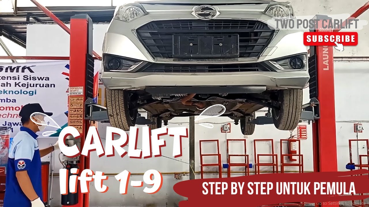 Cara Menggunakan Carlift (Posisi Lift 1-9)