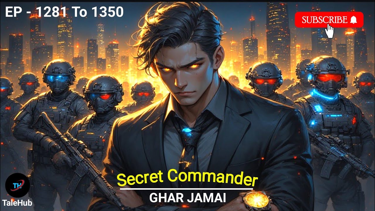 Secret Commander Ghar Jamai Episode 1281 To 1350 Hindi Novel Story #hindinovelstory #audiobook
