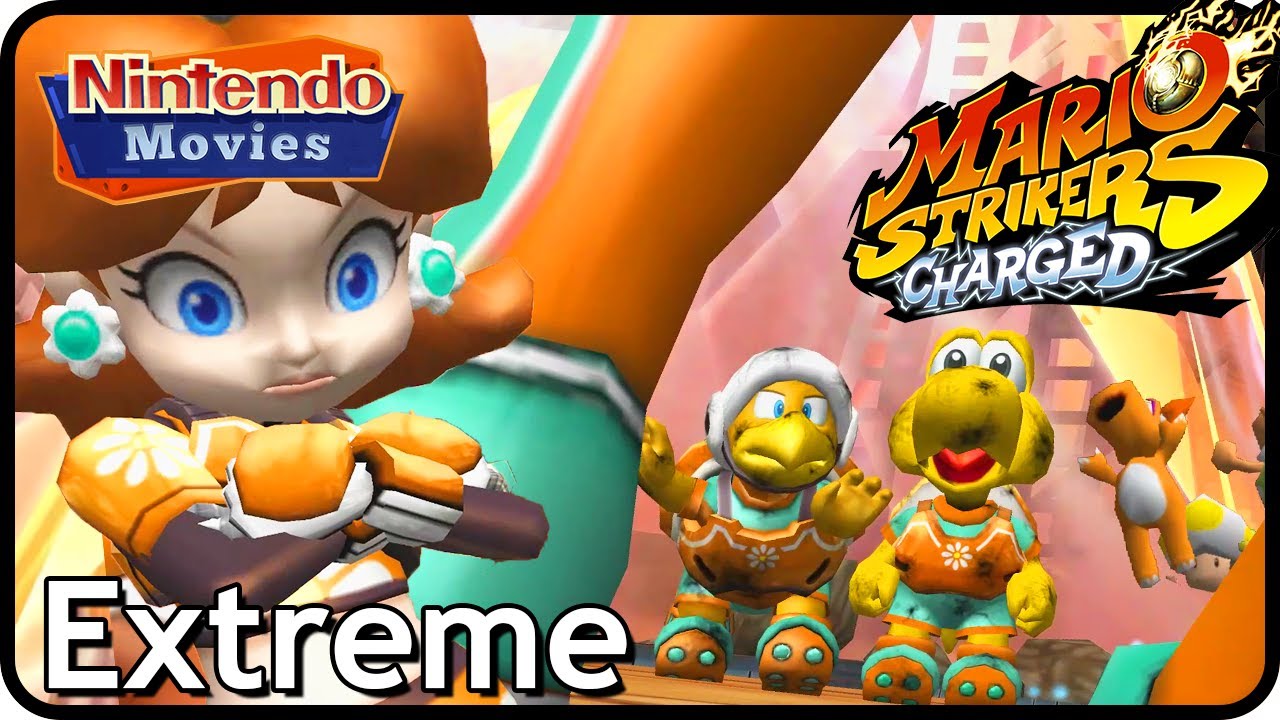Mario Strikers Charged - Daisy (3 Players, Extreme, All Cups)