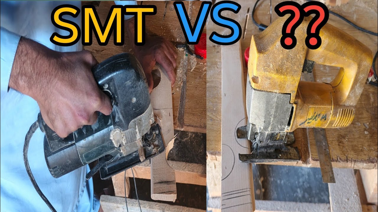 Compirisson of jigsaw machine working which one is best quality // woodworking