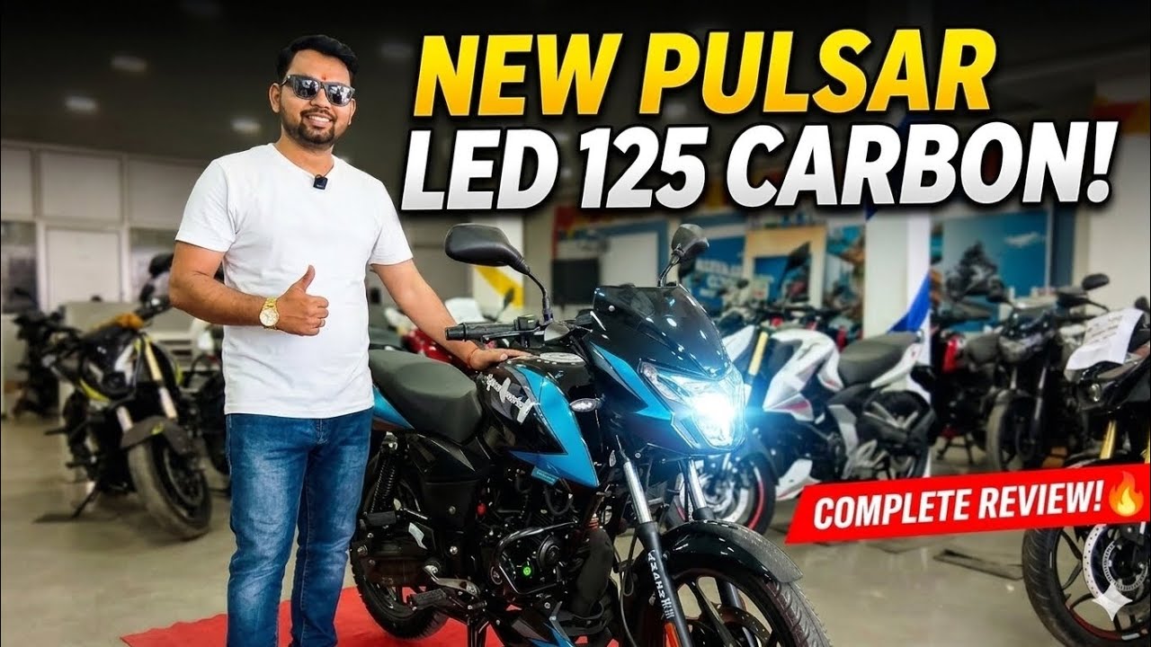 New Pulsar LED Carbon Complete Review || Bajaj Bike || Complete Review || New Bike 