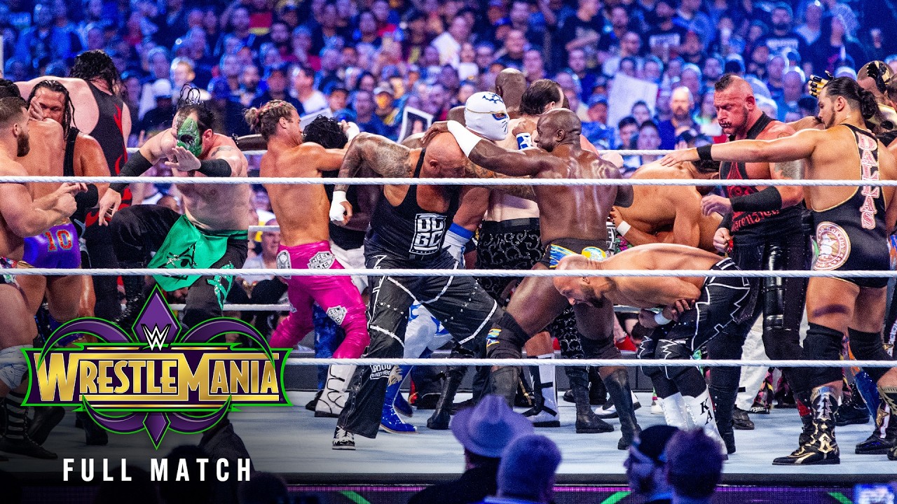 ПОЛНЫЙ МАТЧ: Королевская битва Андре Гиганта: Предварительный поединок WrestleMania 34