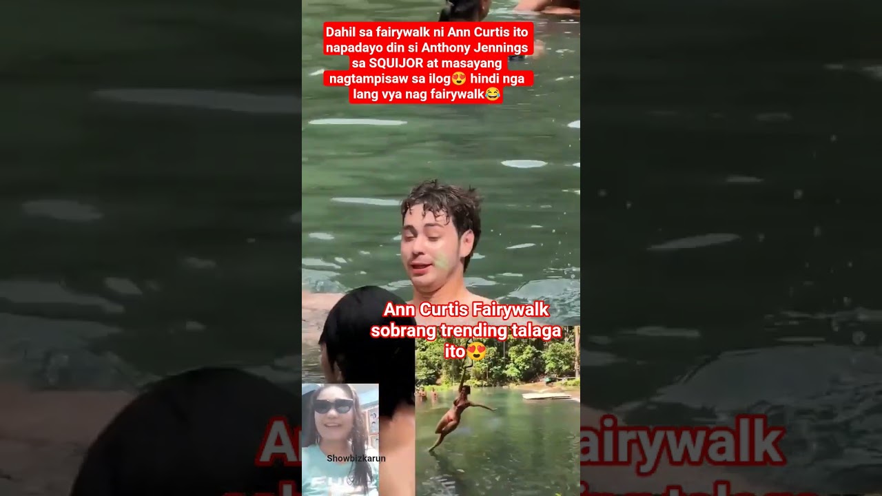 Anthony Jennings in SQUIJOR doon naligo | Showbizkarun #shortvideo #cctto