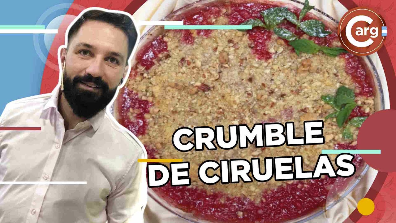 CRUMBLE DE CIRUELAS