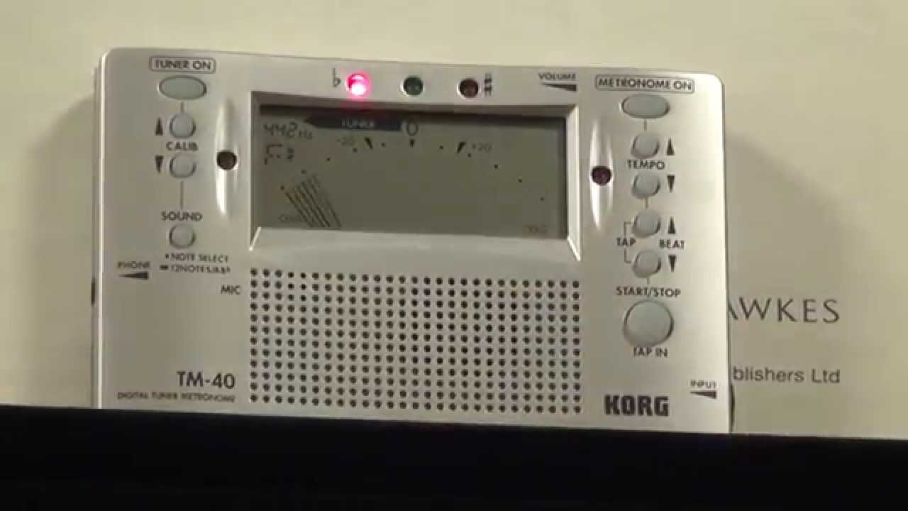 チューナーを使ったバイオリンのチューニング（調弦）