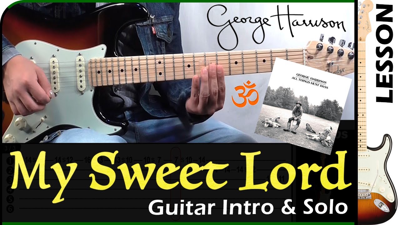 How to play MY SWEET LORD ⛅️ - George Harrison / GUITAR Lesson 🎸 / GuiTabs N°194