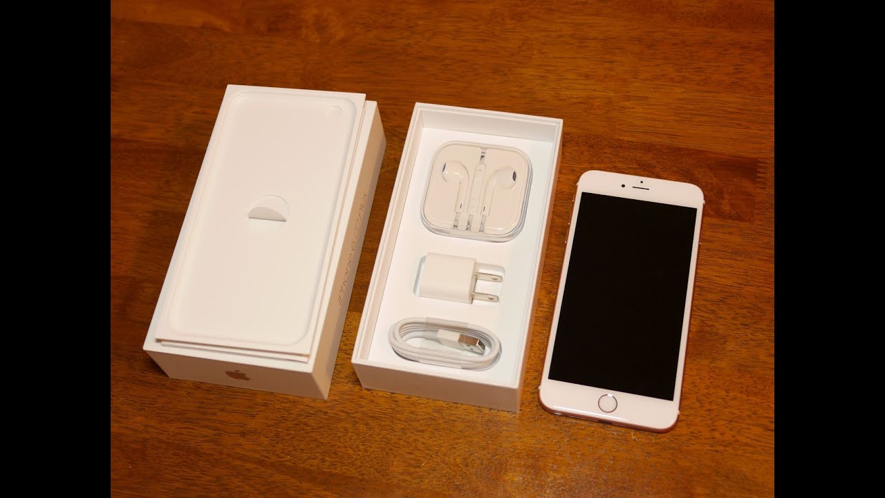 Apple iPhone 6s Plus unboxing
