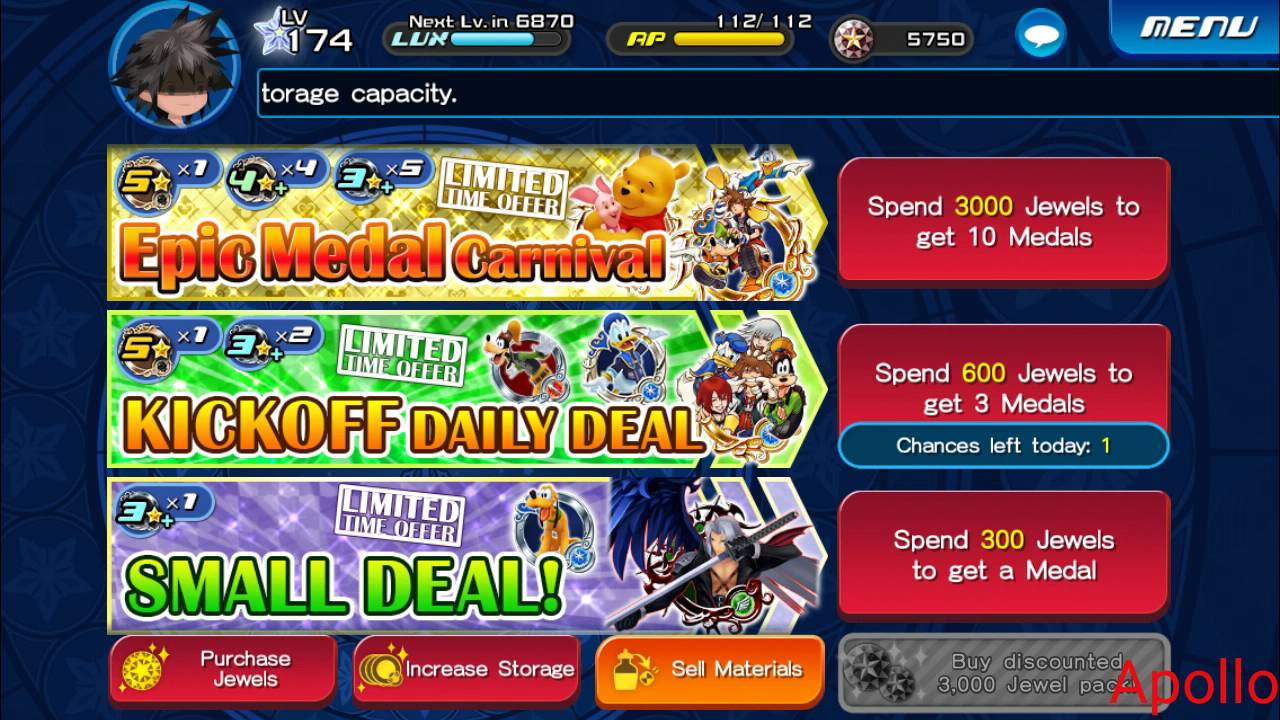 Khux 3,000 jewel pull and sora guilt