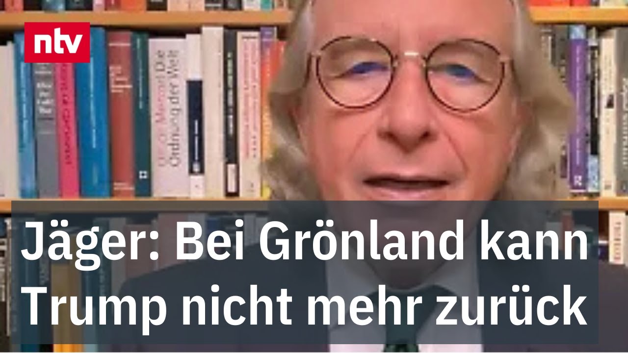 Jäger: Bei Grönland kann Trump nicht mehr zurück - "Kampf nach innen und außen" | ntv