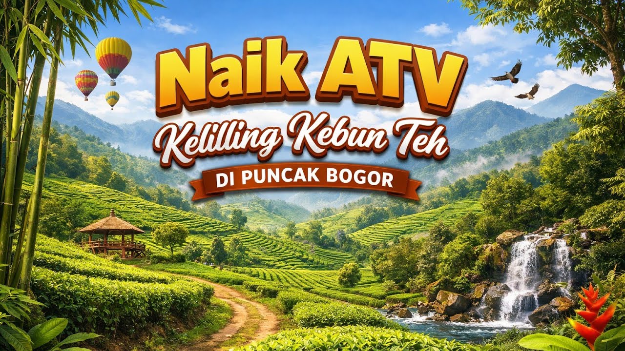 ATV AN DENGAN VIEW TERBAIK DI PUNCAK BOGOR!!! 