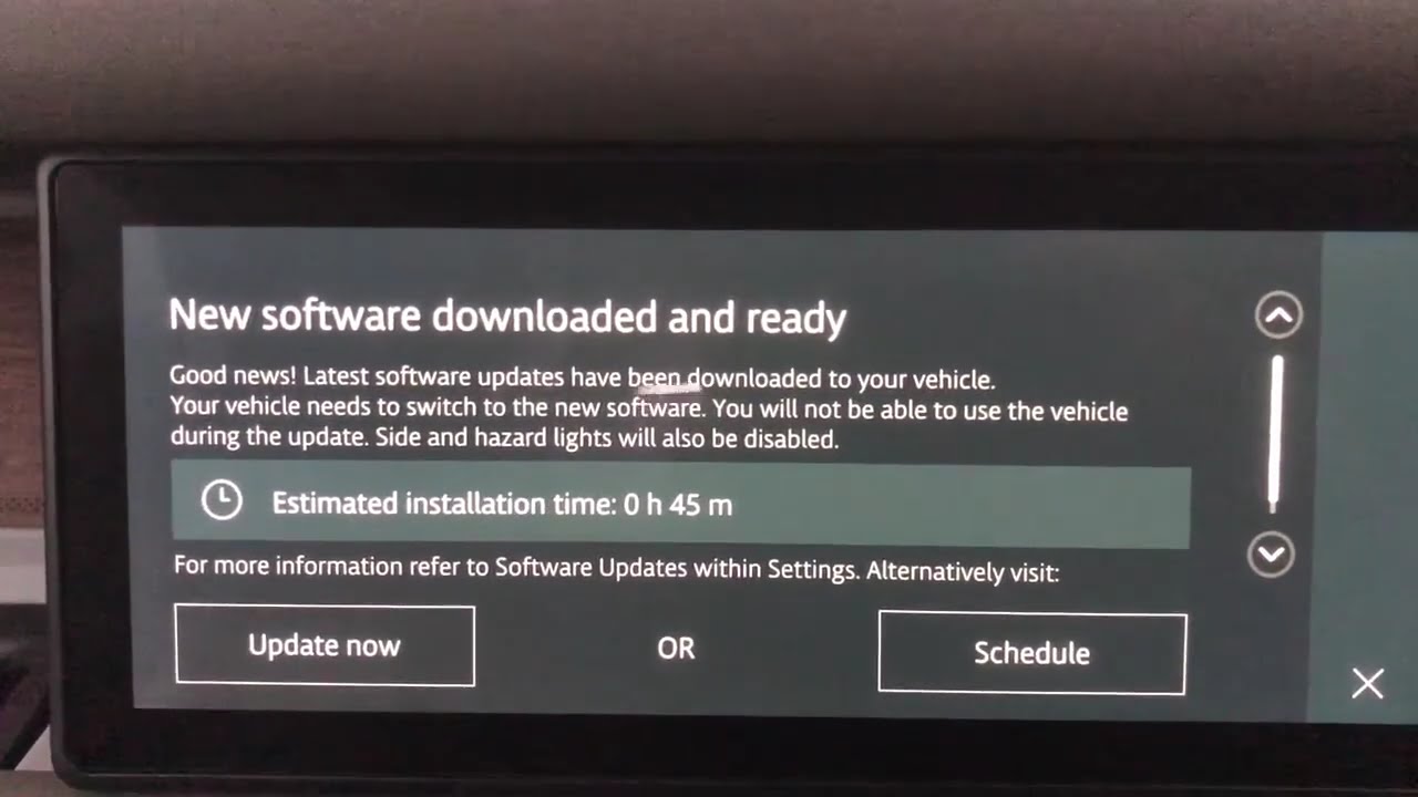 Обновление программного обеспечения Land Rover Defender L663 — v3.1
