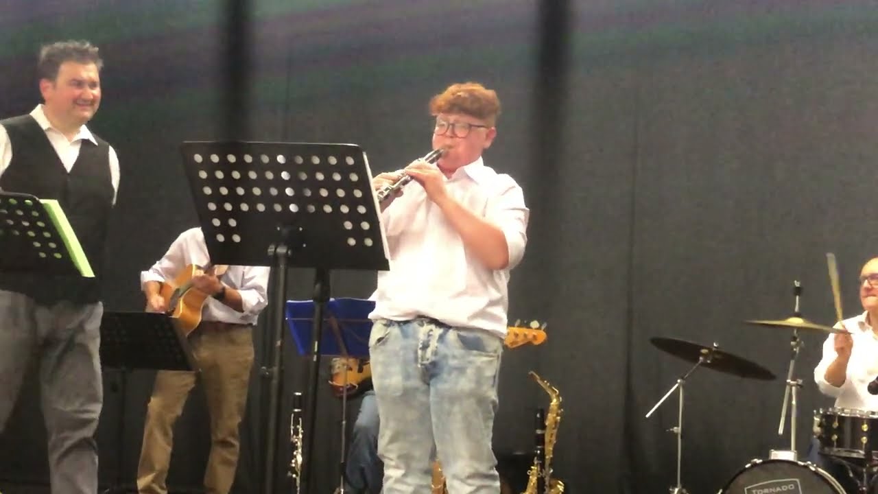 Orchestra LE NUOVE LEVE DI ROMAGNA - CATARINELLA mazurca per clarinetto. Musica di Ferrer Rossi.