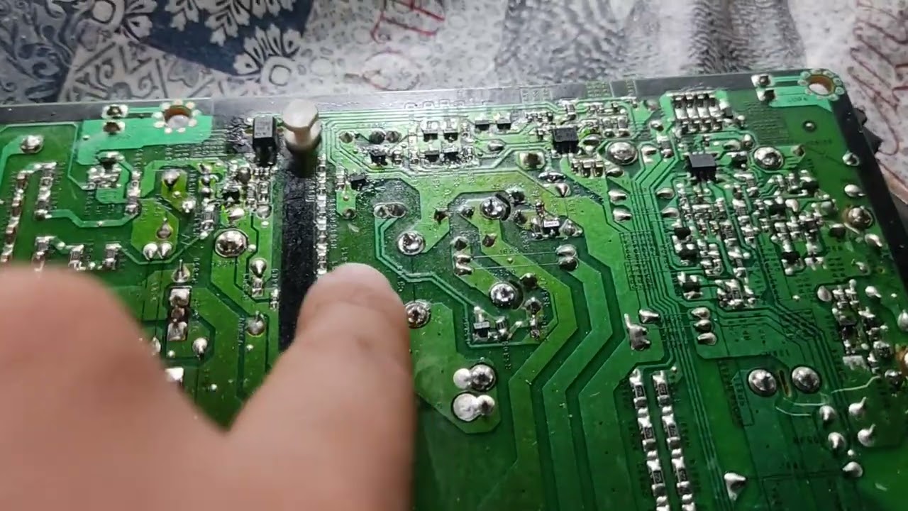 fonte da tv pl43f4900 não tem VS e VA defeito resolvido