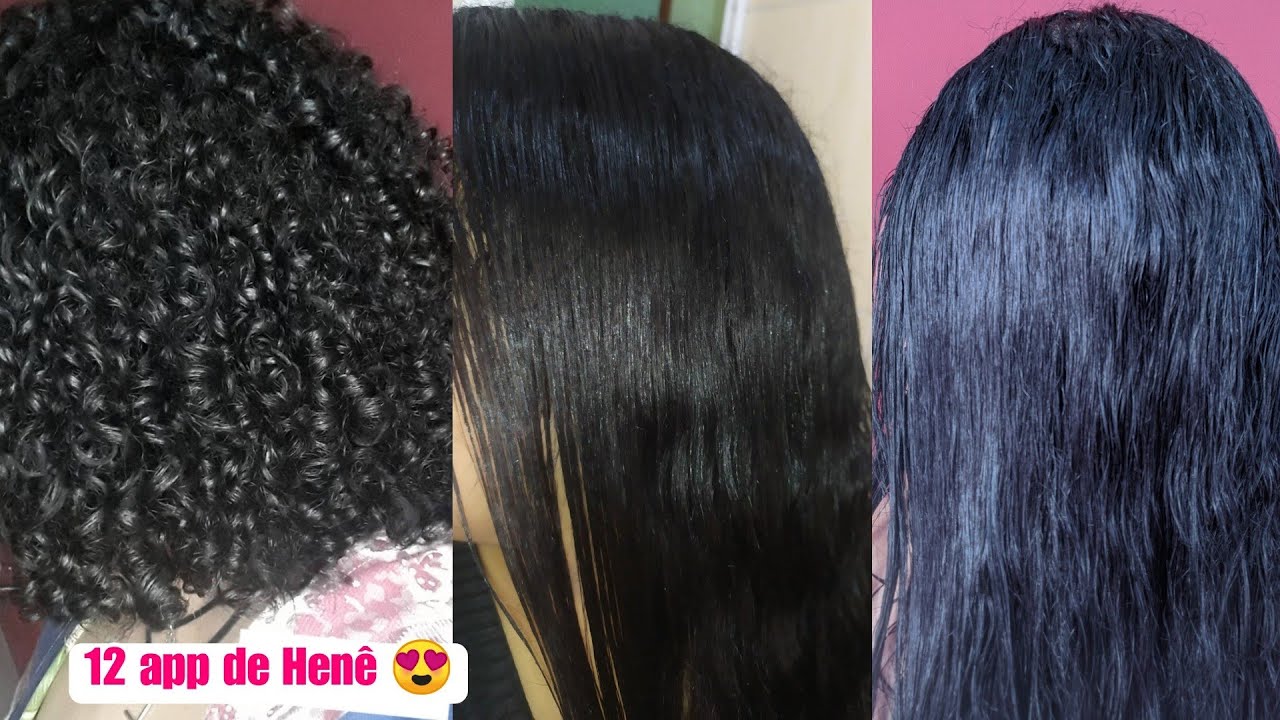 Evolução do meu cabelo cacheado com henê| Da 1° até a 12° aplicação (Fotos) Liso Perfeito com henê