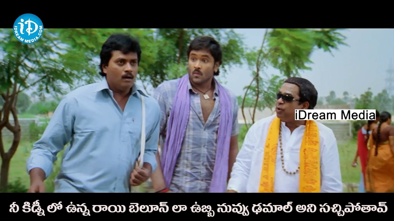నీ కిడ్నీ లో ఉన్న రాయి బెలూన్ లా ఉబ్బి నువ్వు ఢమాల్ అని సచ్చిపోతావ్! | krishnarjna movie best comedy