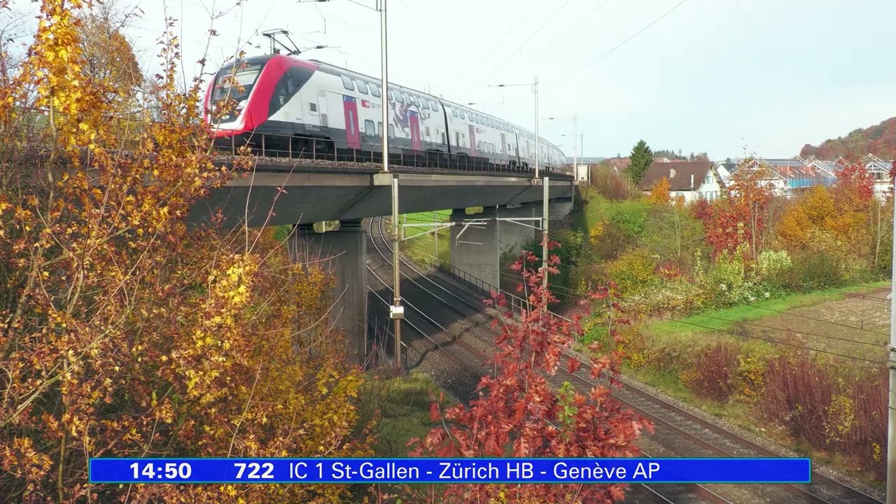 Trafic ferroviaire à Othmarsingen