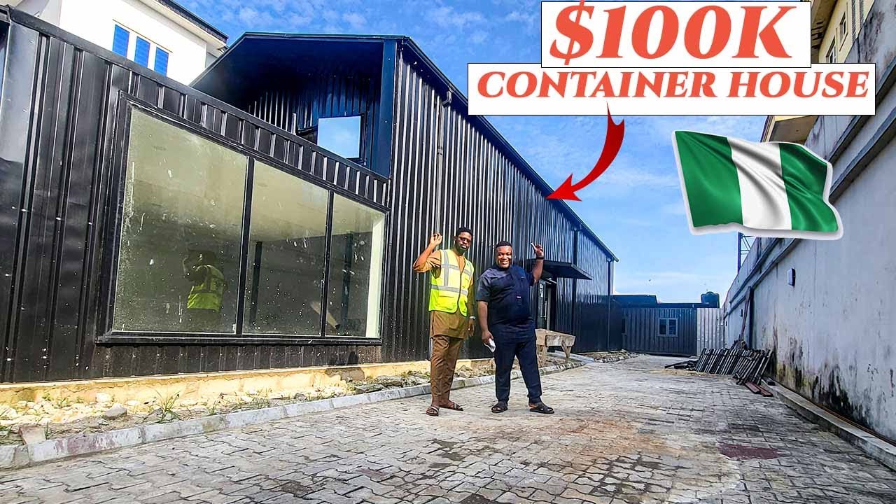 $100,000 CONTAINER HOUSE IN NIGERIA🇳🇬