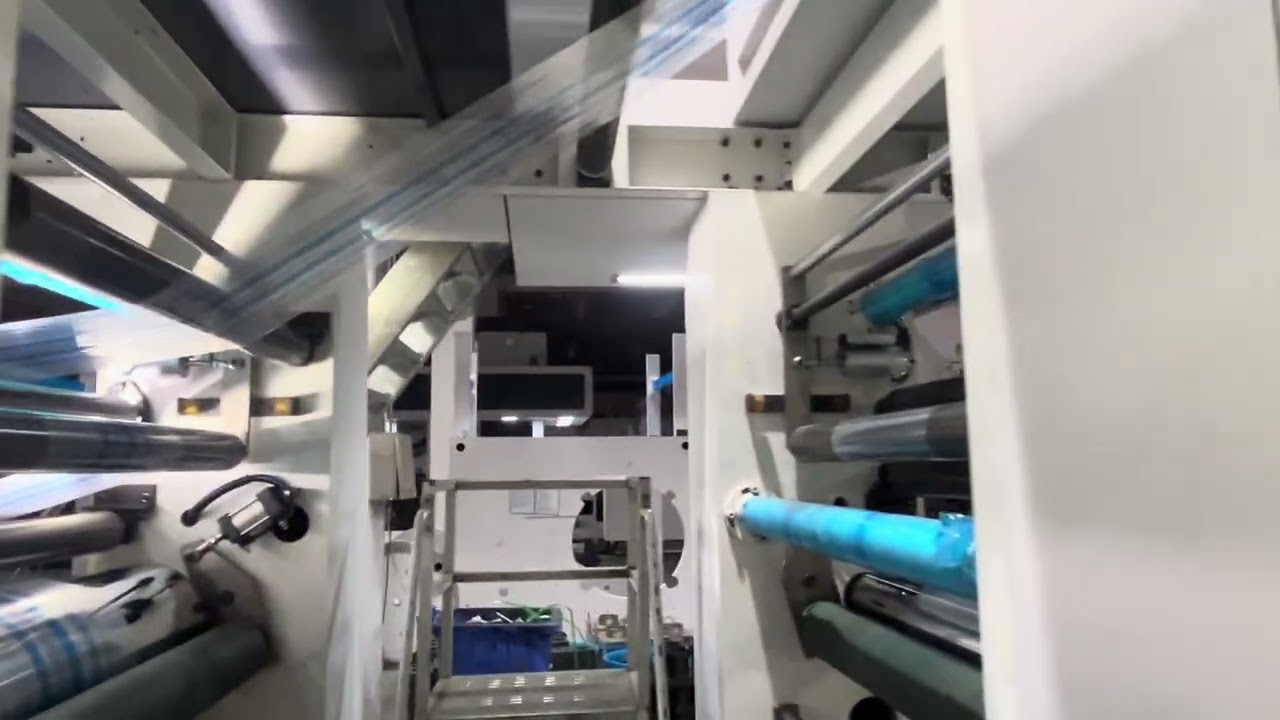 Master Series 6 colors 1200mm width gearless CI flexo printing machine 
