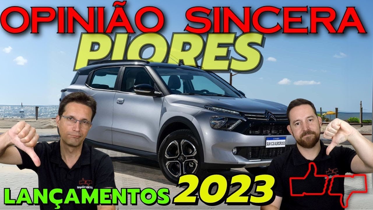 PIORES carros de 2023! Fiascos, grandes decep&ccedil;&otilde;es, problemas. Modelos que n&atilde;o agradaram o p&uacute;blico