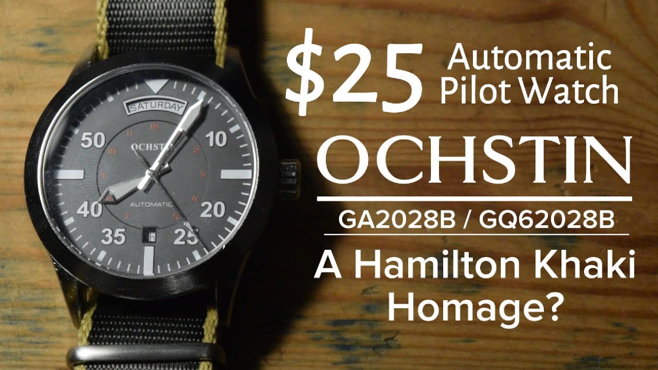 Hamilton Pilot Homage for Under $30? - Ochstin Pilot Watch