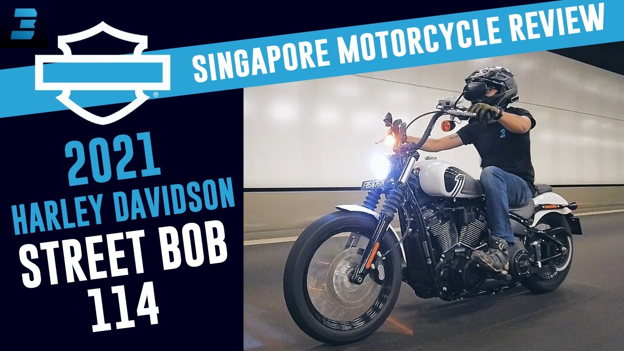 2021 Harley Davidson Street Bob 114 | Singapore Motorcycle Review