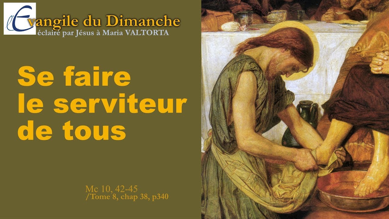 Maria Valtorta - Evangile du dimanche - 29ème dimanche du temps ordinaire