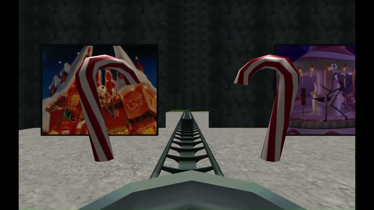 Nightmare before Christmas RCT3 ride