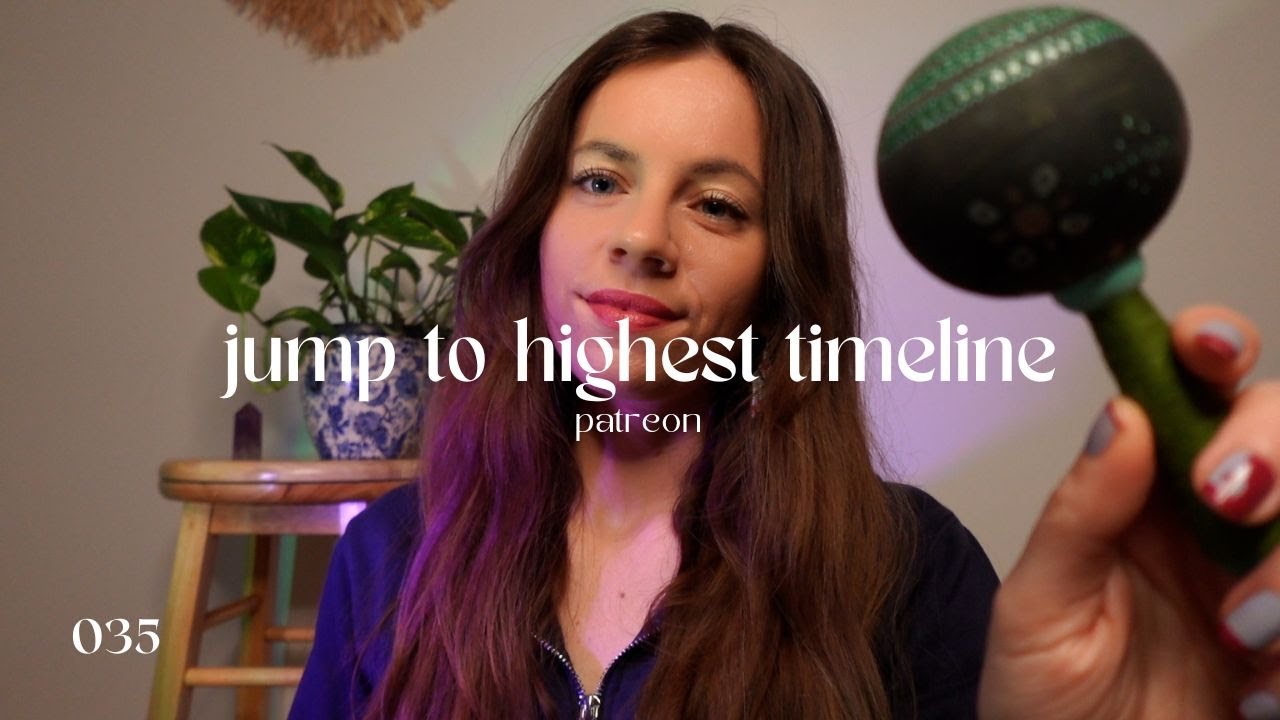 ASMR REIKI to jump to the highest timeline (deep energy cleanse, guided visualisation)
