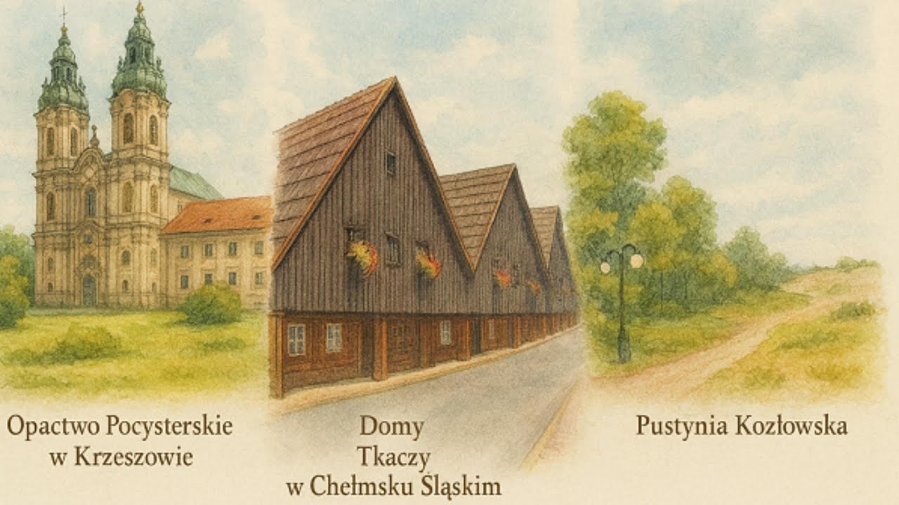 Najpiękniejsze miejsca Dolnego Śląska – Krzeszów, Domy Tkaczy, Przemkowski Park i Pustynia Kozłowska
