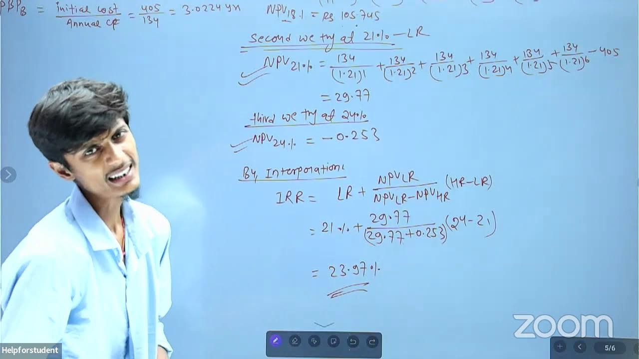 capital Budgeting class 2
