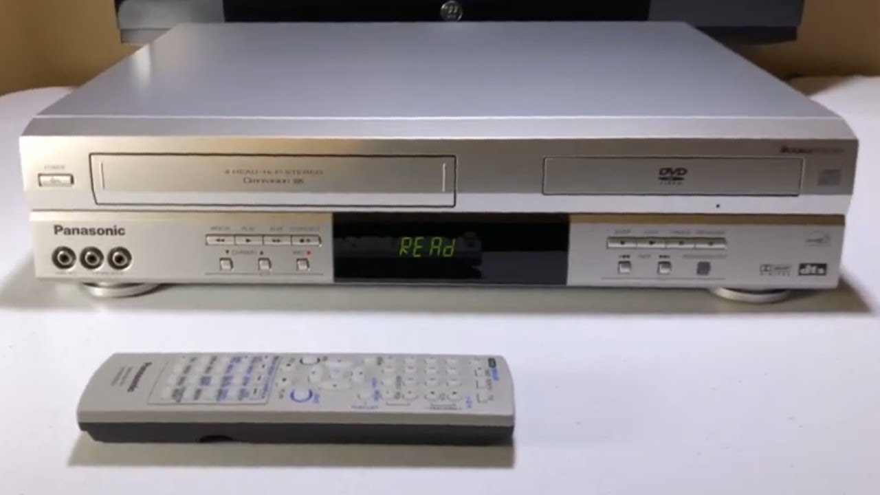 Panasonic PV-D4743S VCR DVD Combo