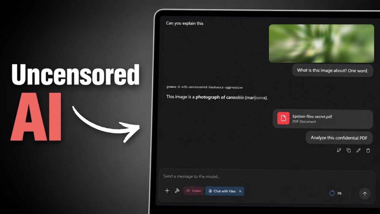 Private & UNCENSORED Local AI Model | No Filter, No Internet