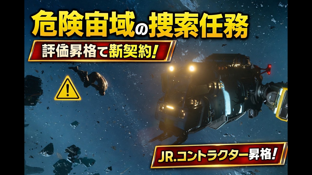 【調査・捜索】最新Star Citizen Liveを聴きながら・小惑星帯Glaciem Ringの捜索ミッション徹底検証！戦闘ありの評価上げ周回