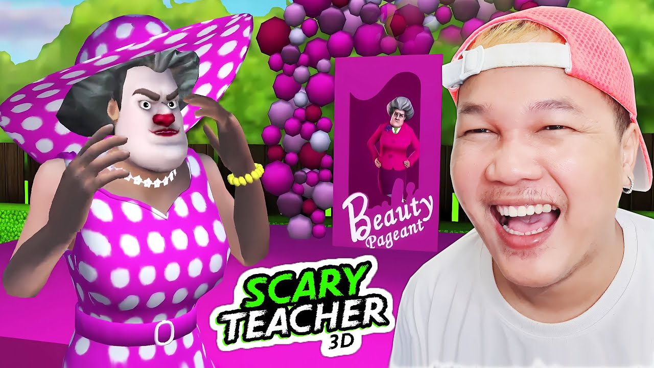 អ្នកគ្រូធី២០២៤គឺជាBarbieក្រៅភព🤣! Scary Teacher 3D New Update 2024 Cambodia