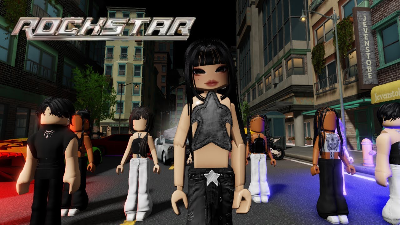 RORA - ROCKSTAR  (Music Video) | ROBLOX KPOP [4K]