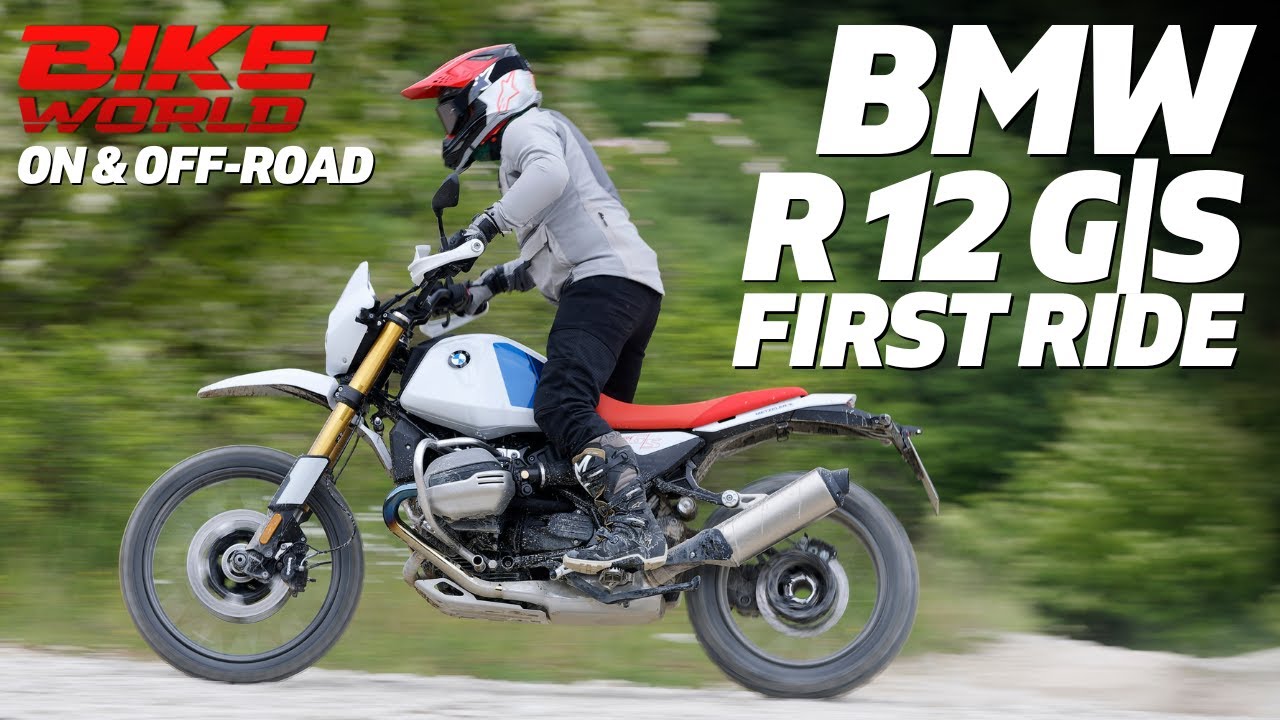 BRAND NEW BMW R 12 G/S | ON & OFF-ROAD FIRST RIDE