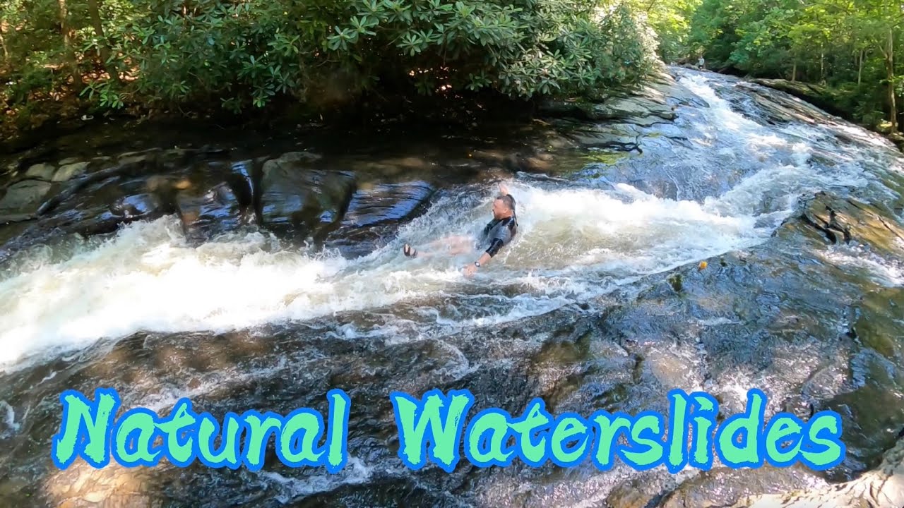 Natural Waterslides || Ohiopyle State Park Pennsylvania 2021