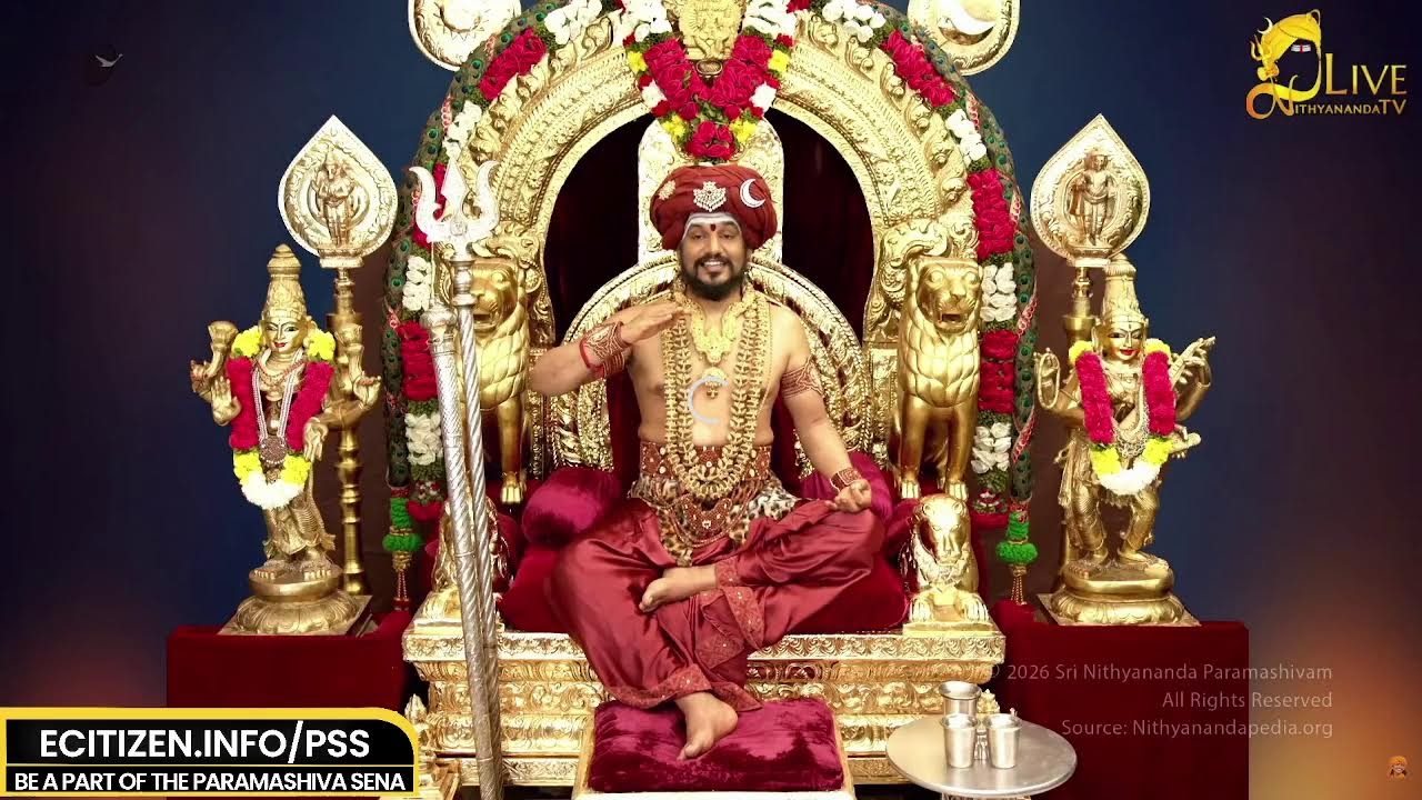 🔴LIVE: QUANTUM ENTANGLEMENT & ENLIGHTENMENT | KAILASA's Maha Paramashivaratri 2026 | Part 3
