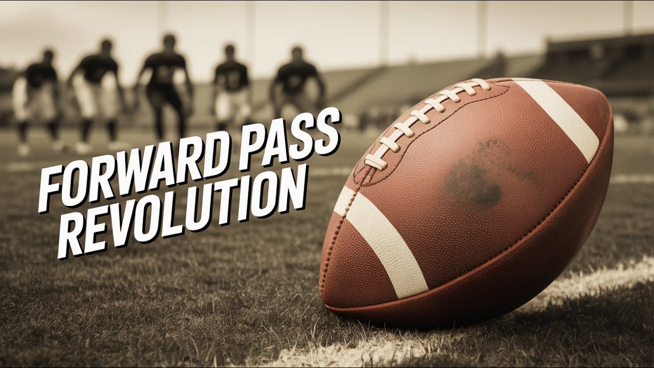 How Bradbury Robinson's 1906 Forward Pass Changed Football Forever | The Untold Origin Story